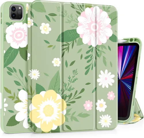 Vista 27 de Tuiklol Funda para Nuevo iPad Pro de 11 pulgadas 2022 2021 2020 2018 (1/2/3/4 generación), conexión magnética conveniente, soporte para lápiz