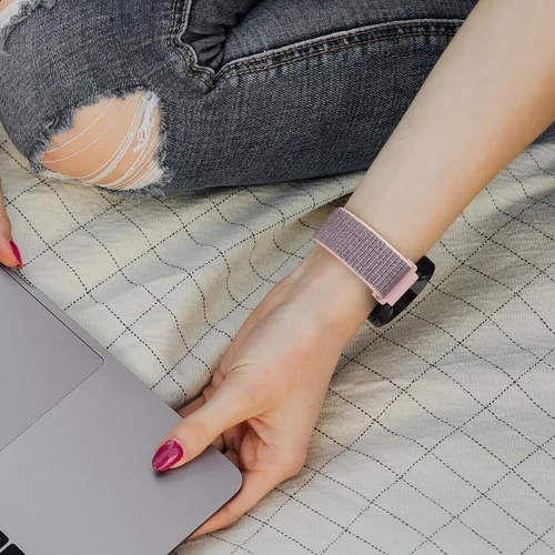 Vista 6 de Wanme Bandas compatibles con Amazfit Bip 3 / Bip 3 Pro / Bip U Pro / Bip / Bip Lite / Bip S / Bip S lite / Bip U, Amazfit Active 2, correa de Negro