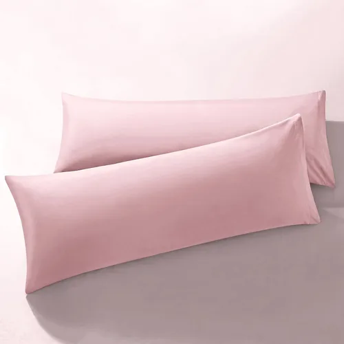 Vista 28 de MILVOWOC - Juego de 2 fundas de almohada de microfibra cepillada tamaño estándar, color naranja quemado, juego de fundas de almohada antideslizante