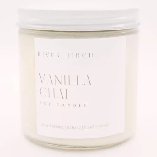 Vista 87 de River Birch Candles - Vela perfumada de menta y pomelo, velas de soja de primera calidad, totalmente naturales, no tóxicas, 16 onzas, 90 horas
