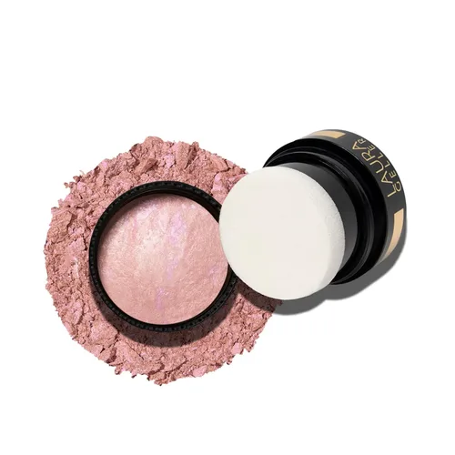 Vista 31 de LAURA GELLER NEW YORK Edición limitada Baked Blush-n-Brighten Marbleized Blush - Skyline Sunset - Color rosa para mejillas