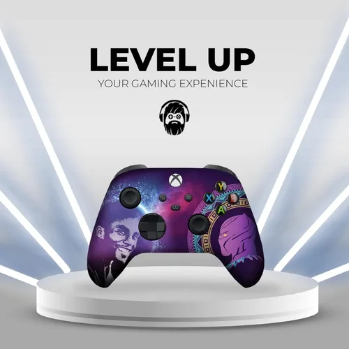 Vista 6 de DreamController Original Xbox Wireless Controller Special Edition Customized Compatible with Xbox One SX, Xbox Series XS & Windows 10 Made with