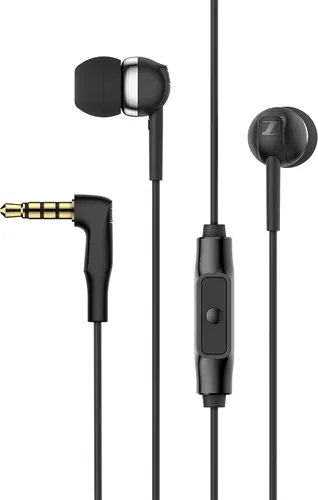 Sennheiser Consumer Audio CX 80S Auriculares intrauditivos con control remoto inteligente de un botón en línea - Negro