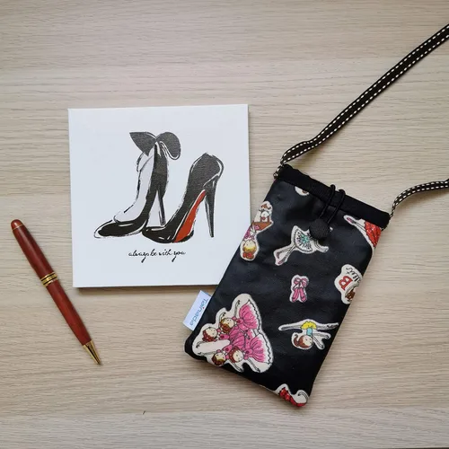 Vista 3 de Tainada Bolsa pequeña cruzada para teléfono inteligente, a prueba de golpes, cartera de hombro cruzado para iPhone 15/14 Pro, 13 mini; Samsung