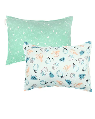 Vista 47 de ALVABABY Paquete de 2 fundas de almohada de algodón orgánico para niños pequeños, fundas de almohada para niños de 13 x 18 pulgadas o 12 x 16