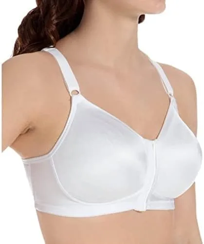 Vista 4 de Playtex Sujetador de cobertura completa para mujer 18 horas sensacionalmente elegante sin cables cierre frontal US4930