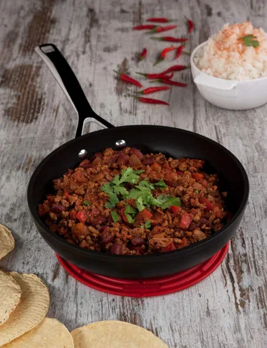 Vista 6 de Le Creuset Sartén de hierro fundido esmaltado con mango de hierro fundido