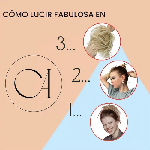Vista 7 de CAISHA Postizo Grande Scrunchy Recogido Peinado Nupcial Rizado Moño Despeinado Marrón Chocolate Oscuro G2E