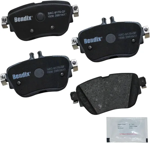 Vista 258 de Bendix Priority1 CFC154 - Juego de pastillas de freno de disco para Avanti II, Century, LeSabre, Regal, Riviera, chasis comercial, DeVille