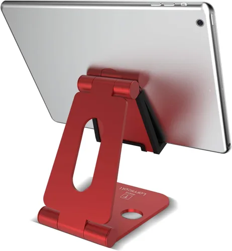 Soporte multi-ángulo portátil para Nintendo Switch Tablet y Smartphone Rojo