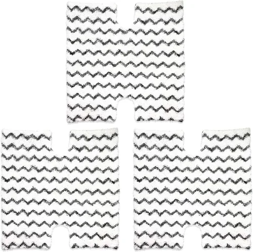 Extolife Paquete de 3 almohadillas de repuesto para trapeador de vapor Shark Lift-Away Pro y Genius S3973 S3973D S3973WM S5001 S5002Q S5003A S5003D