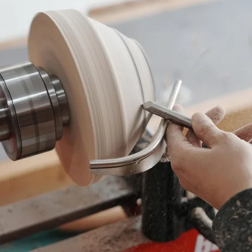 Vista 6 de Juego de 4 piezas de herramienta de deslizamiento de tallo de 1" para la transformación de cuencos en torno de madera