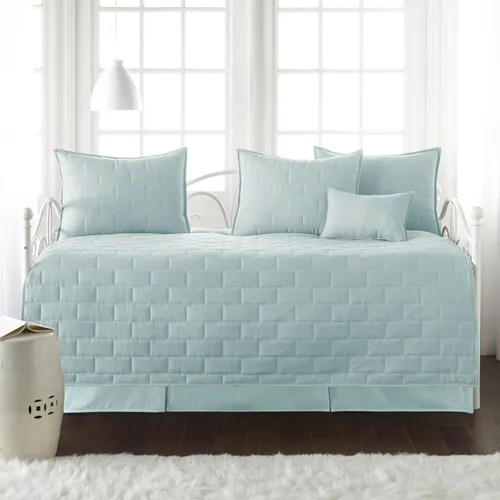 Vista 18 de Brickyard Collection - Calidad prémium, suave, resistente a las arrugas, la decoloración y las manchas, fácil cuidado, juego de funda para sofá