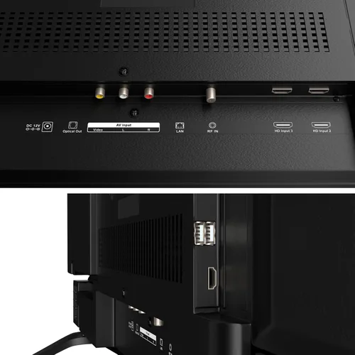 Vista 3 de Audiobox Smart TV LED HDTV de 32 pulgadas para RV, camping de 12 voltios Control remoto mágico, concentrador webOS, Bluetooth, WiFi de doble banda