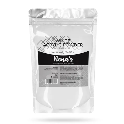 Vista 9 de Nena's Superior - Polvo para esculpir profesional acrílico para uñas, color rosa medio, 16 onzas, 16.23 oz (rosa)