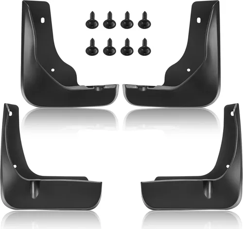 Vista 12 de BDFHYK Guardabarros Protectores contra Salpicaduras Guardabarros Guardabarros Compatibles con Toyota Tundra Sin Extensiones de Guardabarros