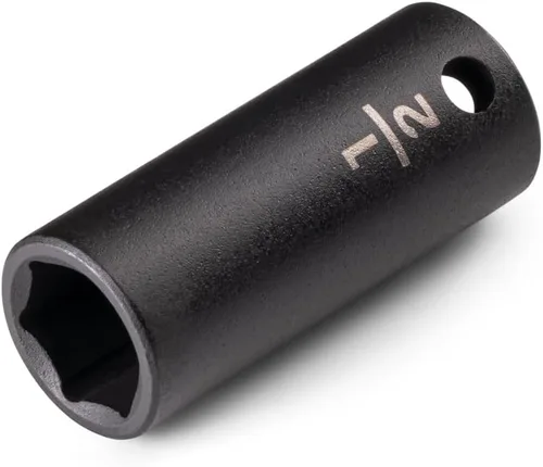 Vista 22 de TEKTON Zócalo de impacto de 6 puntos semiprofundo de 3/8 pulgadas x 1 pulgada SID14025