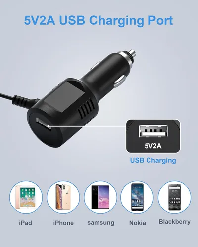 Vista 3 de Surface Pro Cargador de coche 15V2.58A Surface Car Adapter para Microsoft Surface Pro 3/Pro 4/Pro 5/Pro 6/Pro 7/Pro X Tablet, Surface Book, Surface