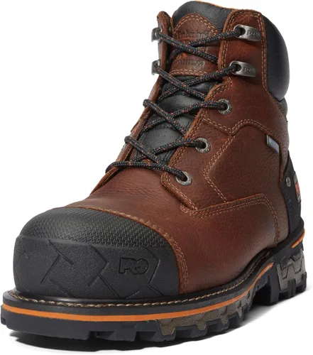 Timberland PRO mens Boondock 6" Composite Safety Toe Insulated Waterproof Industrial Work Boot