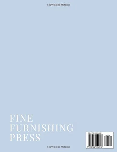 Vista 2 de Los Angeles Baby Blue Decorative Coffee Table Book for Stacking and Home Decoration
