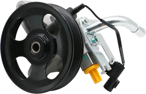 Vista 2 de Chefull Bomba de dirección asistida 21-698 con polea apta para Hyundai Genesis Coupe 3.8 V6 2010-2016, 57100-2M100, 57100-2M400