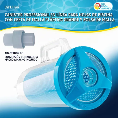 Vista 3 de U.S. Pool Supply Pool Leaf Catcher - Bote de hojas de piscina en línea