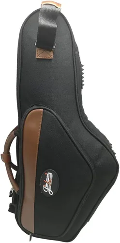 Vista 5 de Funda de mochila para saxofón alto, bolsa de saxofón suave, ligera, 0.591 in acolchada