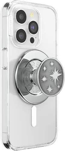 Vista 13 de Agarre para teléfono PopSockets con soporte expansible, agarre adhesivo - Transparente