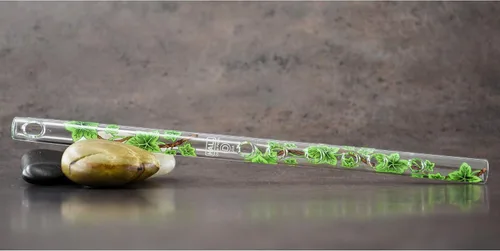 Vista 9 de Flauta de cristal Hall 11091 - Piccolo de cristal en línea en D - Bristol Celtic