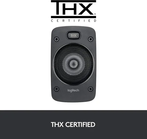 Vista 6 de Sistema de altavoces de sonido envolvente Logitech Z906 5.1 - Certificado THX, Dolby Digital y DTS Digital - Negro