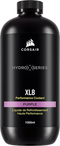 Vista 6 de CORSAIR Hydro X Series, XL8, Refrigerante de Alto Rendimiento, 1L, Transparente