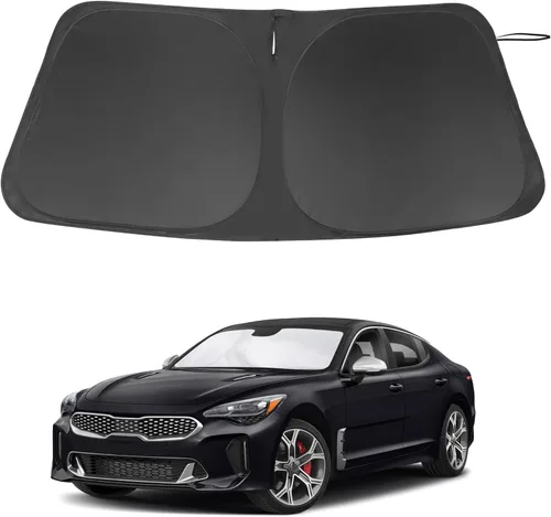 Vista 53 de Parasol para parabrisas de ajuste personalizado para BMW X1 F48 2016-2022, accesorios plegable, bloqueador solar protege el automóvil de los rayos