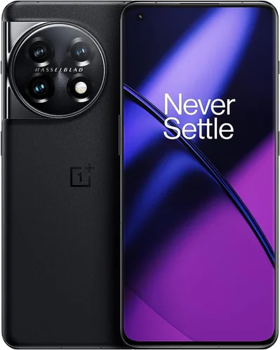 Vista 2 de OnePlus 11 5G, 16GB RAM+256GB, Dual-SIM, Titan Black, teléfono inteligente Android desbloqueado de fábrica de EE. UU., batería de 5000 mAh, carga
