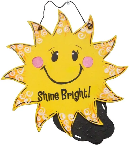 Vista 3 de Decoración de verano con corte de sol y madera sin terminar para exteriores, decoración de verano, colgador de puerta con forma de MDF estilo 1