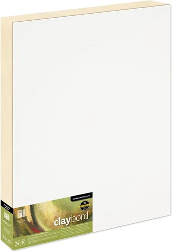 Vista 29 de Suministro de Arte Ampersand Panel de Pintura en Madera: Serie Museo Claybord, 5" x 5", Perfil Candeal de 1-1/2" Perfil con cuna de 1-1/2