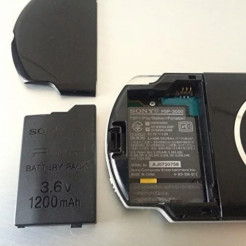 Vista 8 de SONY PSP Playstation Portable Console JAPAN Model PSP-3000 Piano Black (Japan Import)