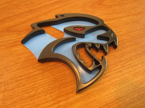 Vista 2 de 2019-2020 Dodge Challenger Emblema de guardabarros delantero izquierdo y derecho Hellcat Redeye OEM