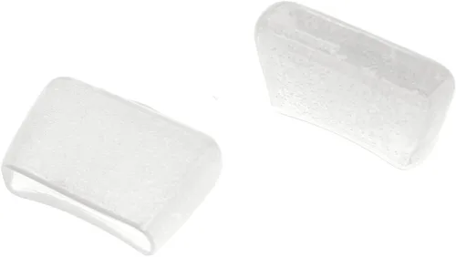 Vista 2 de Maxmoral 10 puntas de goma para vidrio para correr alicates planos se aplican a un ancho de hasta 1 pulgada, instalación de herrajes para vitrales