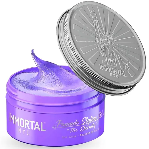 Vista 50 de Immortal NYC Ceras para el cabello para hombres – Aventus Extra Strong Hold, cera para el cabello de bajo brillo – Base de agua para hombre, sin