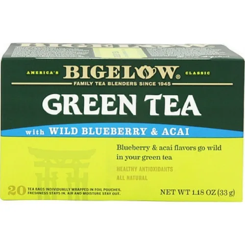 Vista 41 de Bigelow Tea Té verde clásico, té con cafeína con té verde, caja de 40 unidades (paquete de 6), 240 bolsas de té en total