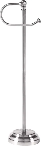 Vista 4 de SunnyPoint Clásico Soporte Independiente para Rollos de Papel Higiénico de Baño (Negro Níquel)