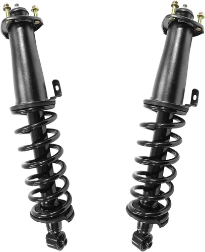 Vista 84 de Detroit Axle - Puntales delanteros 4WD con resorte helicoidal para Nissan Frontier 2005-2021, 2006 2007 2008 2009 2010 2011 2012 2013 2014 2015 2016