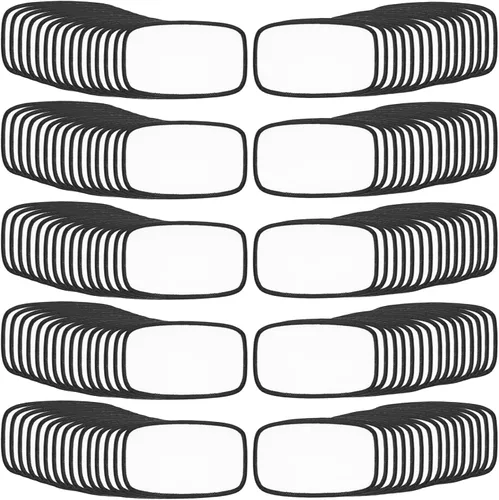 Vista 12 de 30 parches de sublimación, parches en blanco para planchar para sombreros de bricolaje, gorras, mochilas, uniformes, manualidades, forma redondeada