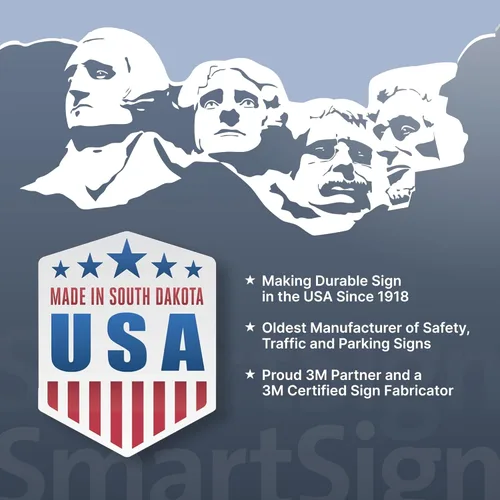 Vista 9 de SmartSign Letrero de metal con texto en inglés "No Dumping Violators Will Be Prosecuted", 14 x 10 pulgadas, aluminio laminado a prueba de óxido