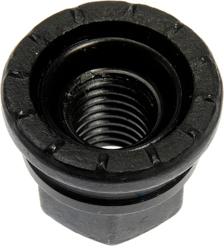 Vista 3 de Dorman 611-172 Tuerca de rueda M12-1.75 con bridas de cara plana, hexagonal de 0.748 in, longitud de 0.886 in, compatible con modelos seleccionados