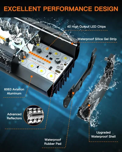 Vista 4 de LEDMIRCY Kit de barra de luz LED de 7 pulgadas con interruptor basculante, 6 modos, barra de luz blanca ámbar para todo terreno con función