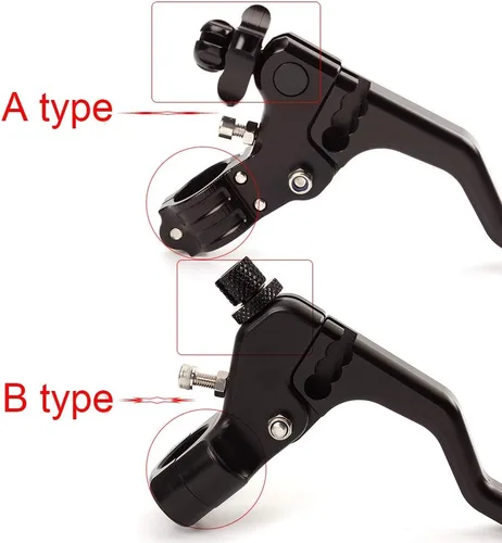 Vista 7 de Palanca de embrague universal CNC corta 0.866 in 7/8" manillar motocicleta Dirt Bike Performance Easy Pull para Yamaha SEROW 225/250 TRICKER XTZ125