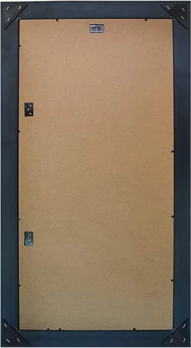 Vista 8 de AUEAR, Marco de certificado triple de 14 x 29 con 3 aberturas para tres diploma de 8.5 x 11 (color marrón)