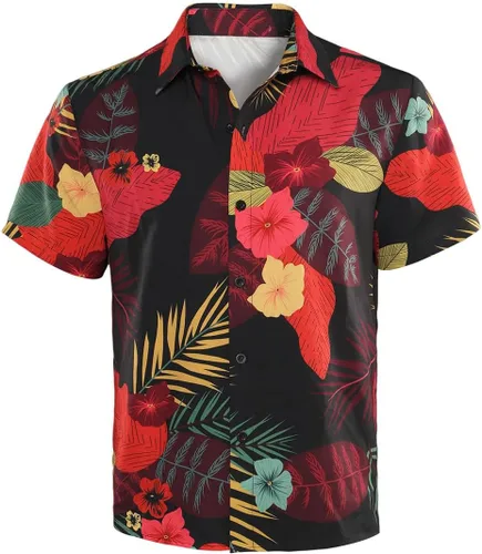 Adult Luffy Shirt Cosplay Costume Monkey D Luffy Sleeve Floral Shirt Top Outfits Halloween Suit for Women Men