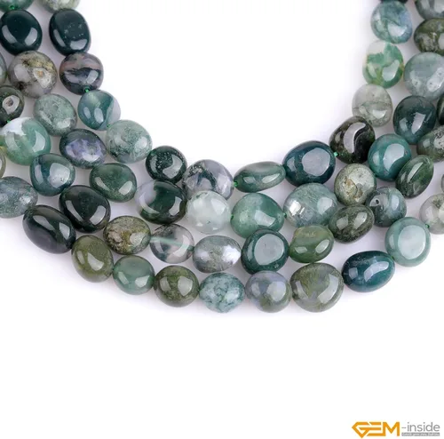 Vista 52 de GEM-Inside 9x12mm Natural Amazonite Stone Gemstone Semi Precious Freeform Baroque Potato Beads for Jewelry Making 15